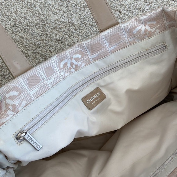 Chanel Beige Travel Line Tote - Picture 6 of 12